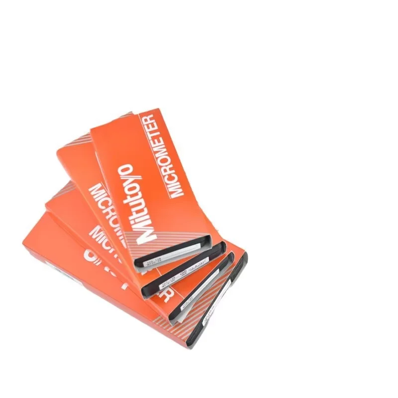 Micrometro esterno Mitutoyo Portata 25 - 50 mm, precisione 0,01 mm, con certificato di ispezione, ideale per strumenti di misurazione di precisione