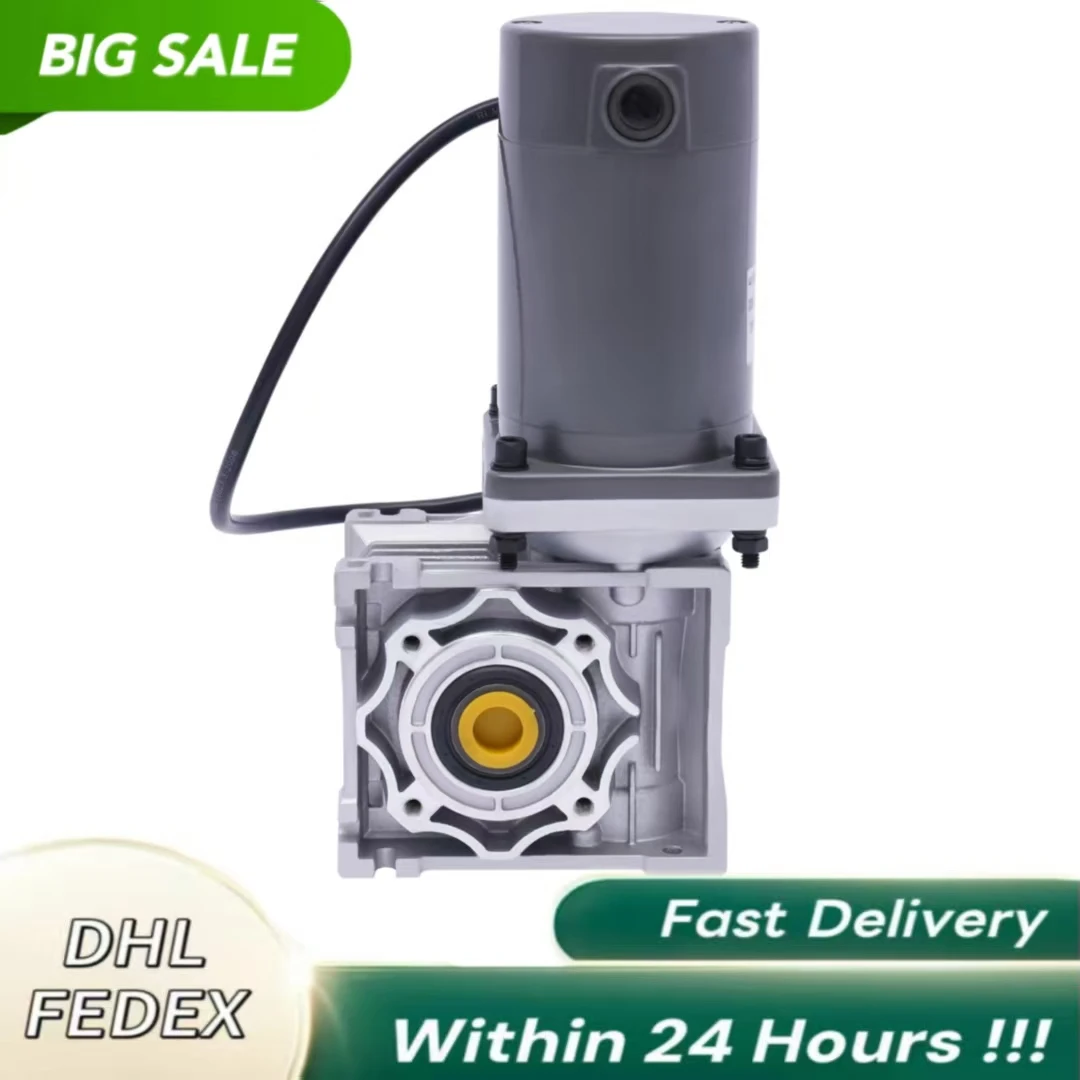 

High-Efficiency Worm Gear Motor with Self-Locking Function, 120W Pure Copper Motor for Low-Noise Operation, 1:50 Ratio