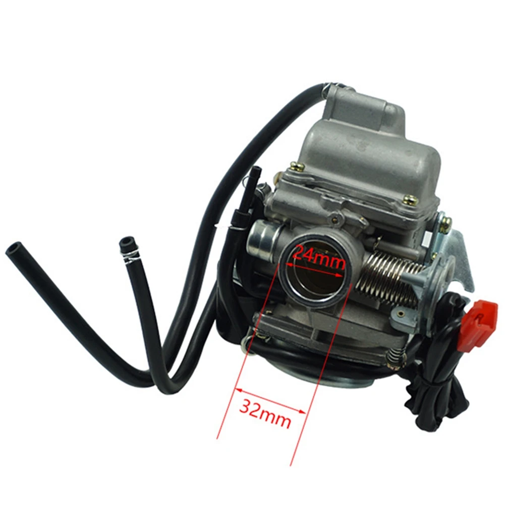 

Stable-24Mm GY6 Carburetor ATV 125Cc 150Cc Fit For Kazuma Redcat Scooters Karts