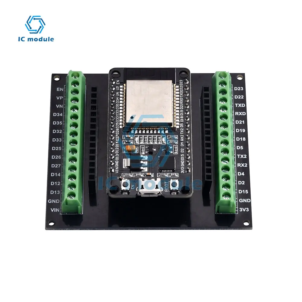 ESP32 WIFI Bluetooth Development Board CP2102 ESP-WROOM-32 Ultra-Low Power Expansion Board