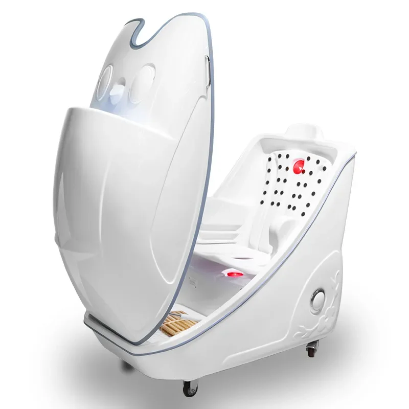 Space capsule sweating chamber physiotherapy sweating fumigation sitting sauna room Ozone cleaning Bluetooth music