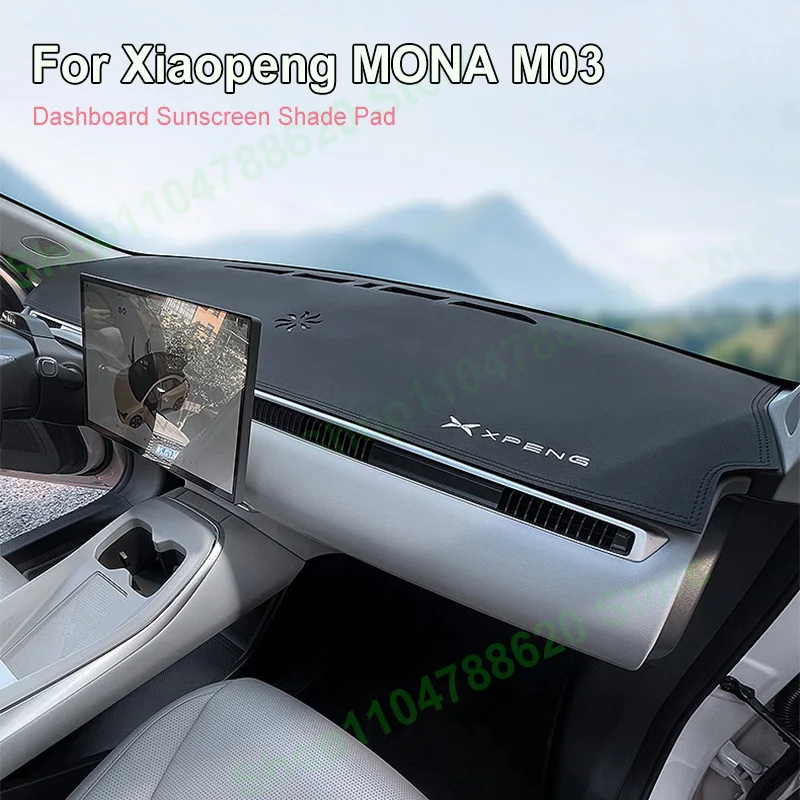 

Для Xpeng Xiaopeng MONA M03 приборная панель солнцезащитный козырек для украшения интерьера теневой коврик аксессуары для интерьера
