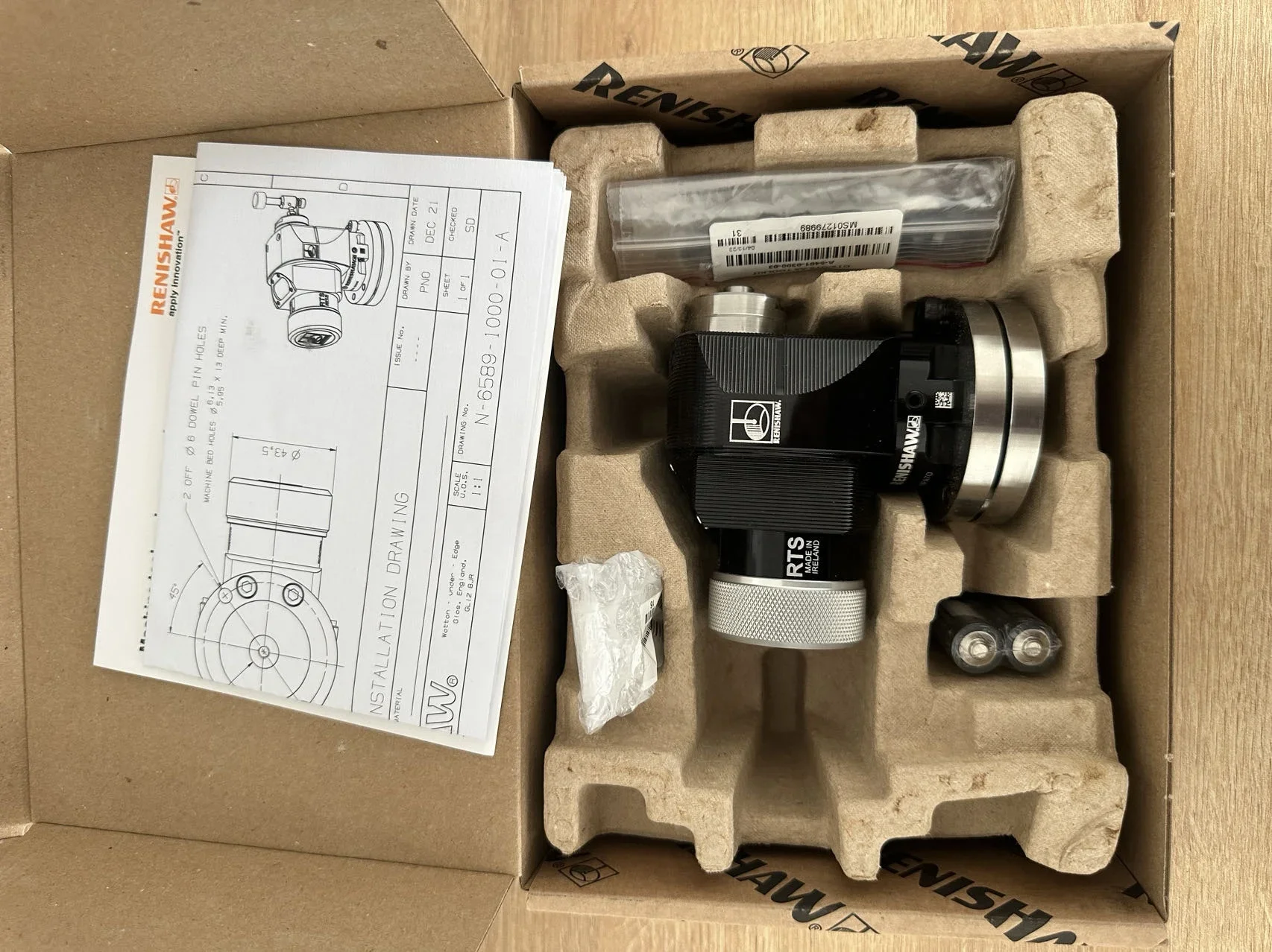 Setter de herramientas Renishaw OTS A-5401-2001