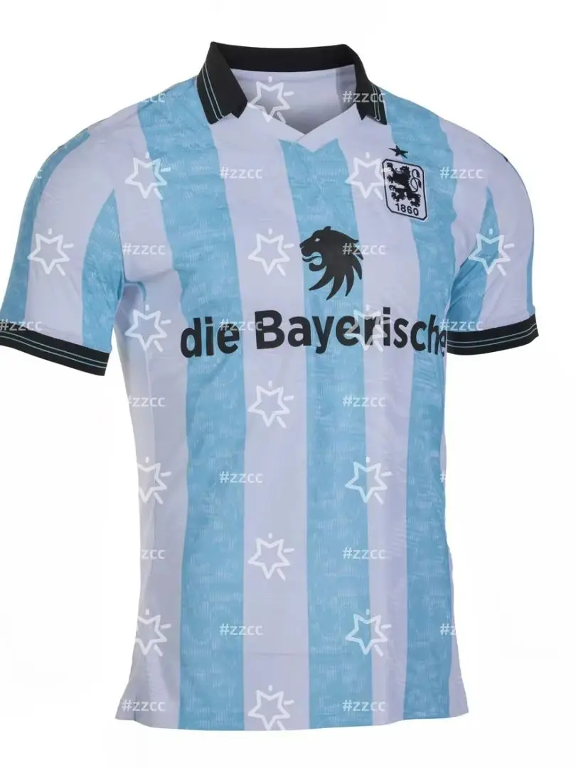 AliExpress NONE 25-26 TSV 1860 München Home Football jersey Match Training Kit Summer Sports Men's T-Shirt Kid's Tee Woman cycling jersey ﻿ ﻿