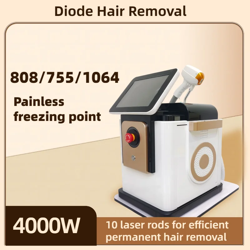 

808 Nanometer Diode Laser Hair Removal Device Pain-Free High-Efficiency Hair Remover 808 Hair Removal Appliance