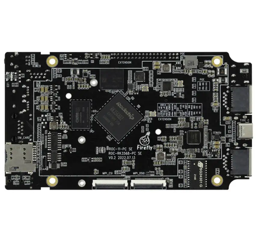 ROC-RK3568-PC SE quad-core 64-bits minicomputer