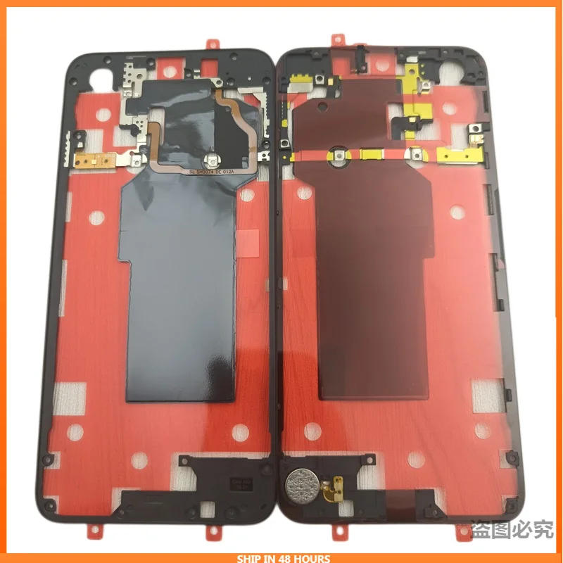 Rear Back Cover Bracket For Huawei Nova 5T / Honor 20 Middle Frame Bezel Chassis Housing Border Antenna NFC+Cooling Graphene