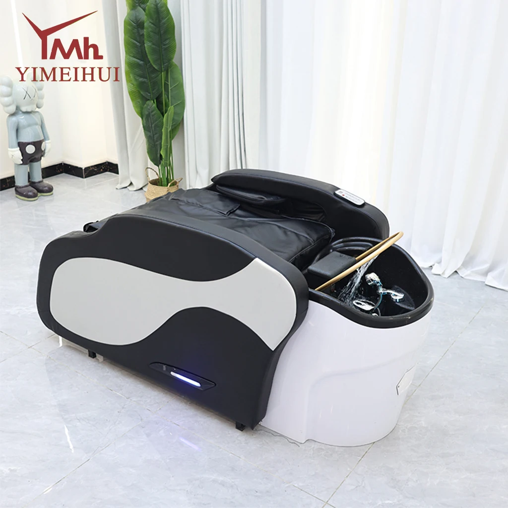 Professional Electric Head Spa Massage Bed Hydraulic Hair Washing Station Shampoo Basin for Salon Beauty Clinic Equipments