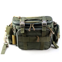 Fishing Tackle Bag Fishing Gear Storage Bag Organizer Waist Bag Messenger Bag Handbag   Fishing Gear Bag Fishing Accessories