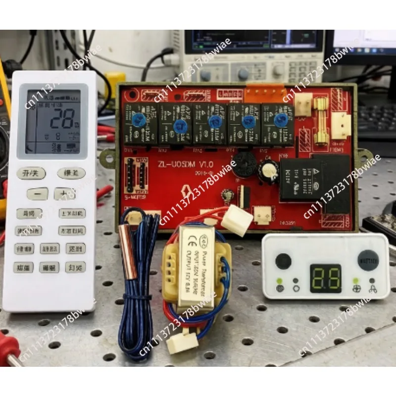 Universal Air Conditioner Main Control Board  PCB Circuit Board with Speed Control Motor for AC Fan & Compressor Repair