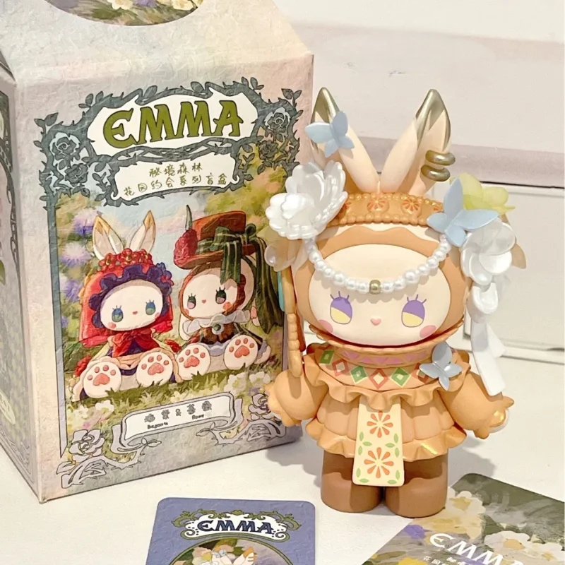 جديد إيما سيكريت فورست جاردن يؤرخ سلسلة صندوق أعمى لعبة صندوق غامض لطيف دمية جمع حلية لعبة هدية عيد ميلاد أنثى