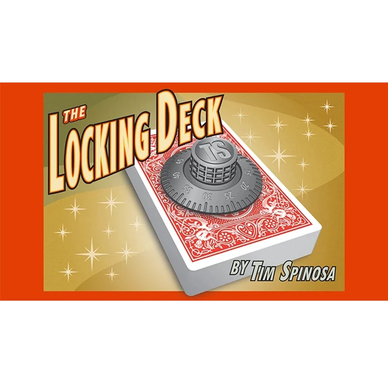 

The Locking Deck by Tim Spinosa Card Magic Tricks Close Up Magic Magia Magie Magicians Prop Accessory Illusion Gimmick Tutorial