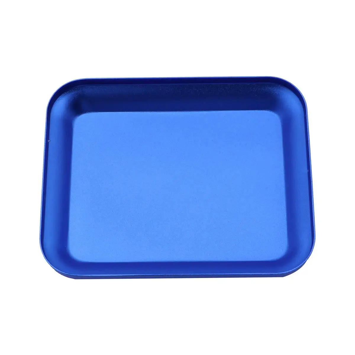 Screw Tray Hardware Parts Holder Blue Square Trays Strong Metal Tool Storage Box Organizer for Mechanic