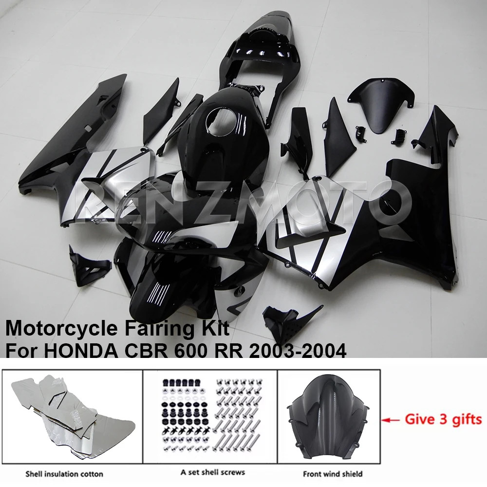 For Honda CBR600RR 2003-2004 Fairing H0603-103a Motorcycle Kit Body Kits Decorative Plastic Guards Accessories Shells