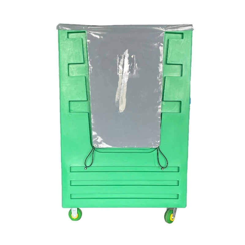 Hotel hotel linen special plastic cage car washing and handling turnover trolley