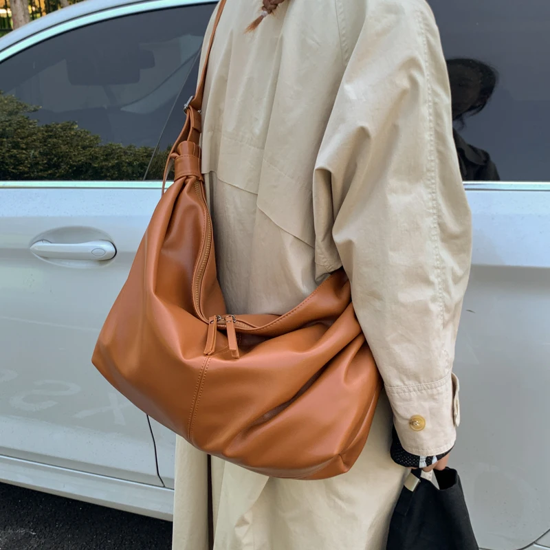 

Женские сумки из искусственной кожи большой емкости, сумки-тоут, женские сумки через плечо высокого качества, повседневная женская большая сумка через плечо