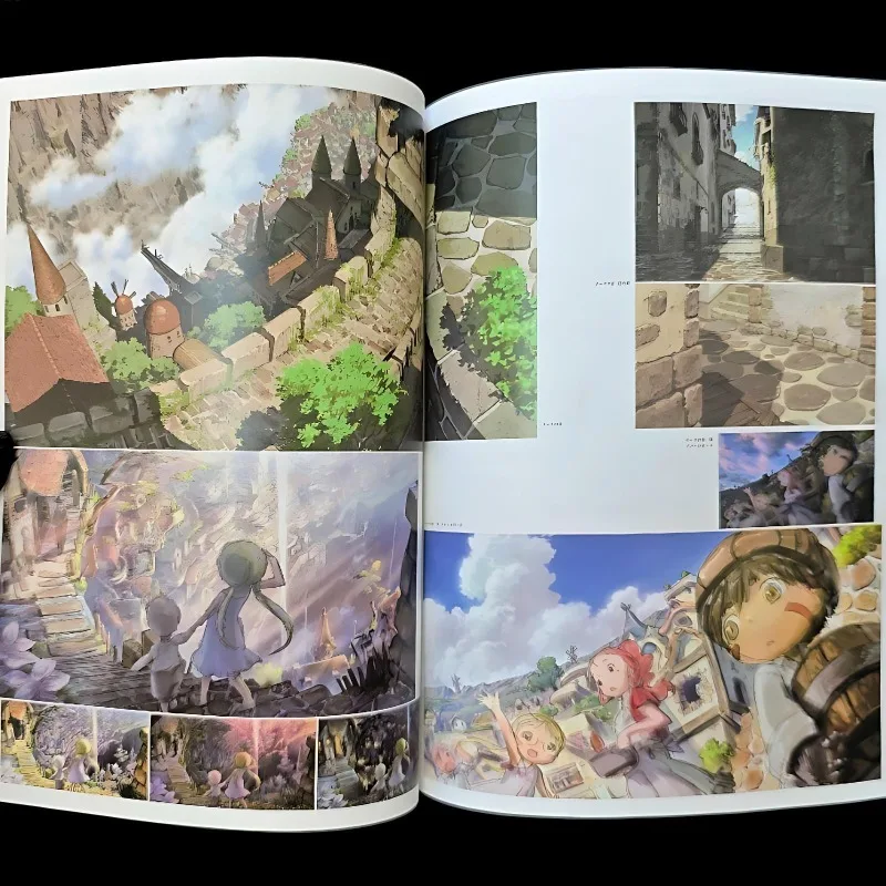 Made in Abyss (Japanese Picture Book) Full-color Original Art Collection Cave Explorer's Guide Character Action Comic Book