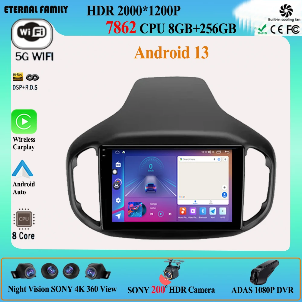 

Car Stereo Player For Chery Tiggo 7 1 2016 - 2020 Android Auto Video Radio Auto Navigation GPS Multimedia BT 4G IPS No 2din DVD