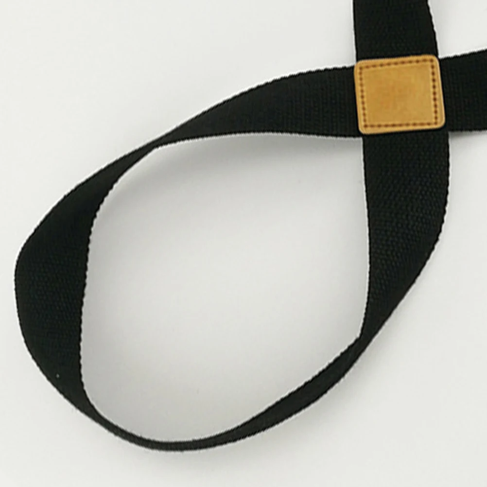 

Stretch Belt Yoga Tension Band Gym Rope Fitness Sports Exercise Black Leg Waist Strap Resistance Training