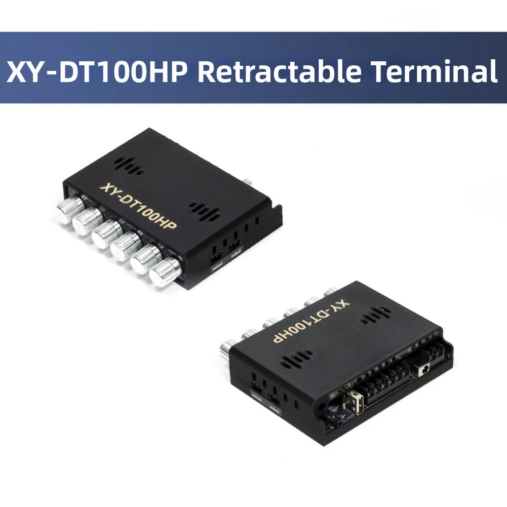 XY-DT100HP 2.1 Channel Digital Power For Amplifier Board 50Wx2+100W Suitable For 5.3 For Tws Pairing With USB AUX Audio Decode