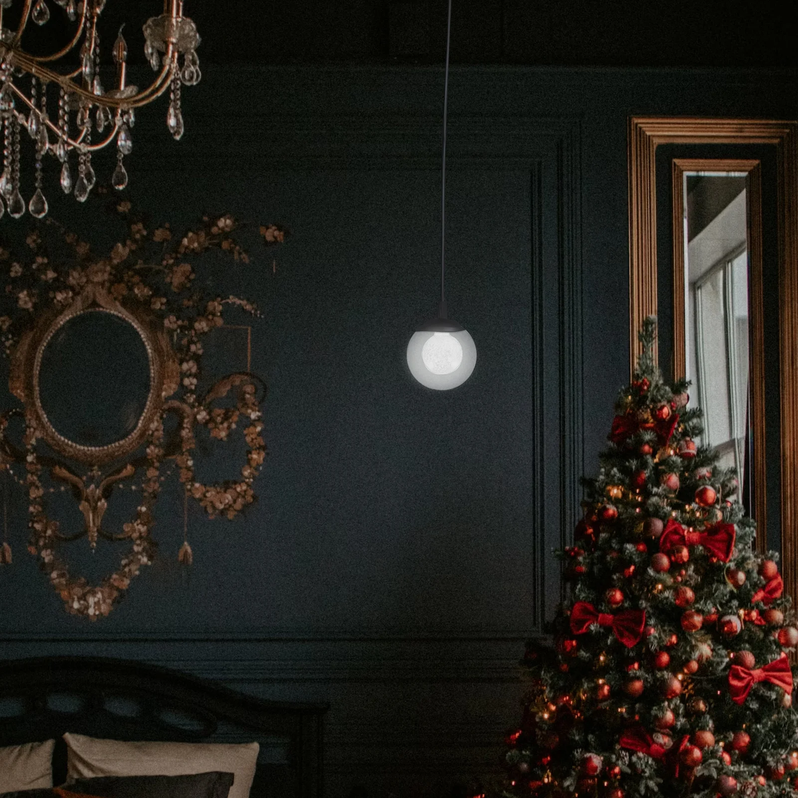 

Glass Lampshade Frosted Transparent Round Globe Replacement Lamp Shade Decorative Parts for Bedside Wall Sconces Lighting