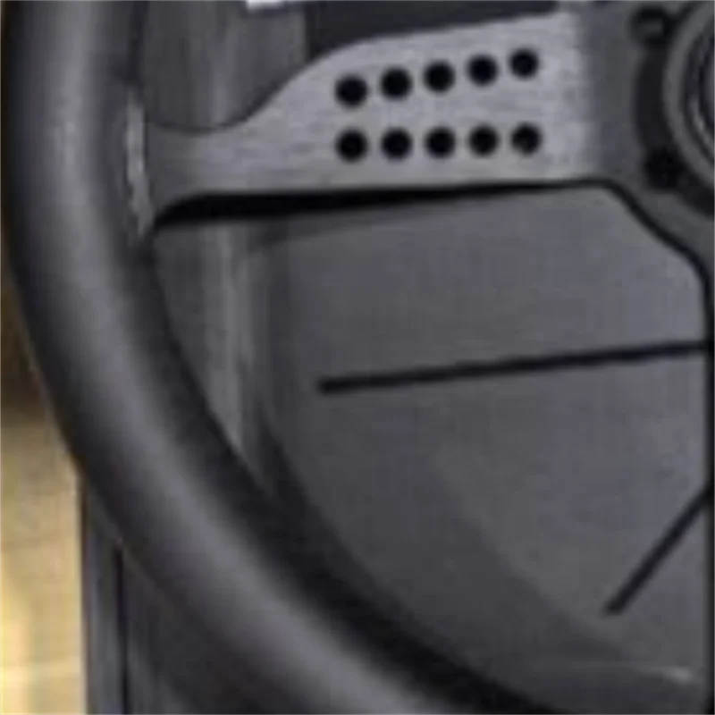 

350mm Aluminum Bracket Microfiber Leather Material Modified Steering Wheel