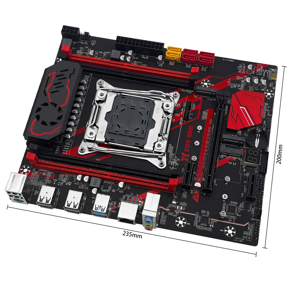 MACHINIST X99 RS9 Motherboard, Optional Kit set LGA 2011-3 Intel