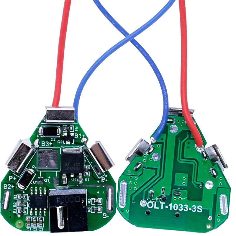 YD-RP2040 3S Lithium Battery Protection Core Board 12.6-13V Charging Voltage Overcharge Protection For electric tool battery