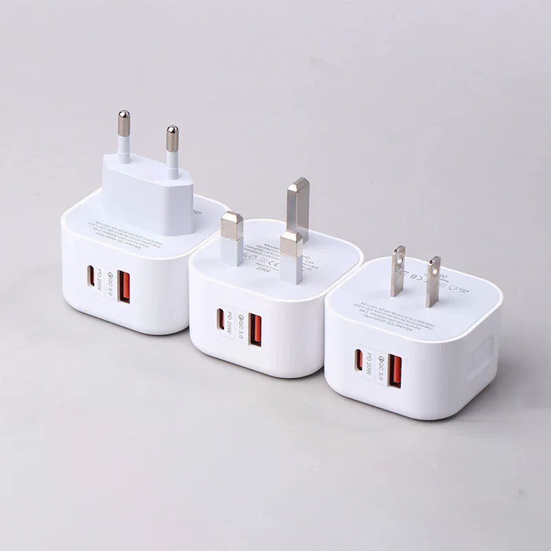 Dual Port USB-C PPS Charger 100W - Compact GaN Fast Charger for Laptops & Phones, Worldwide Plug Compatibility