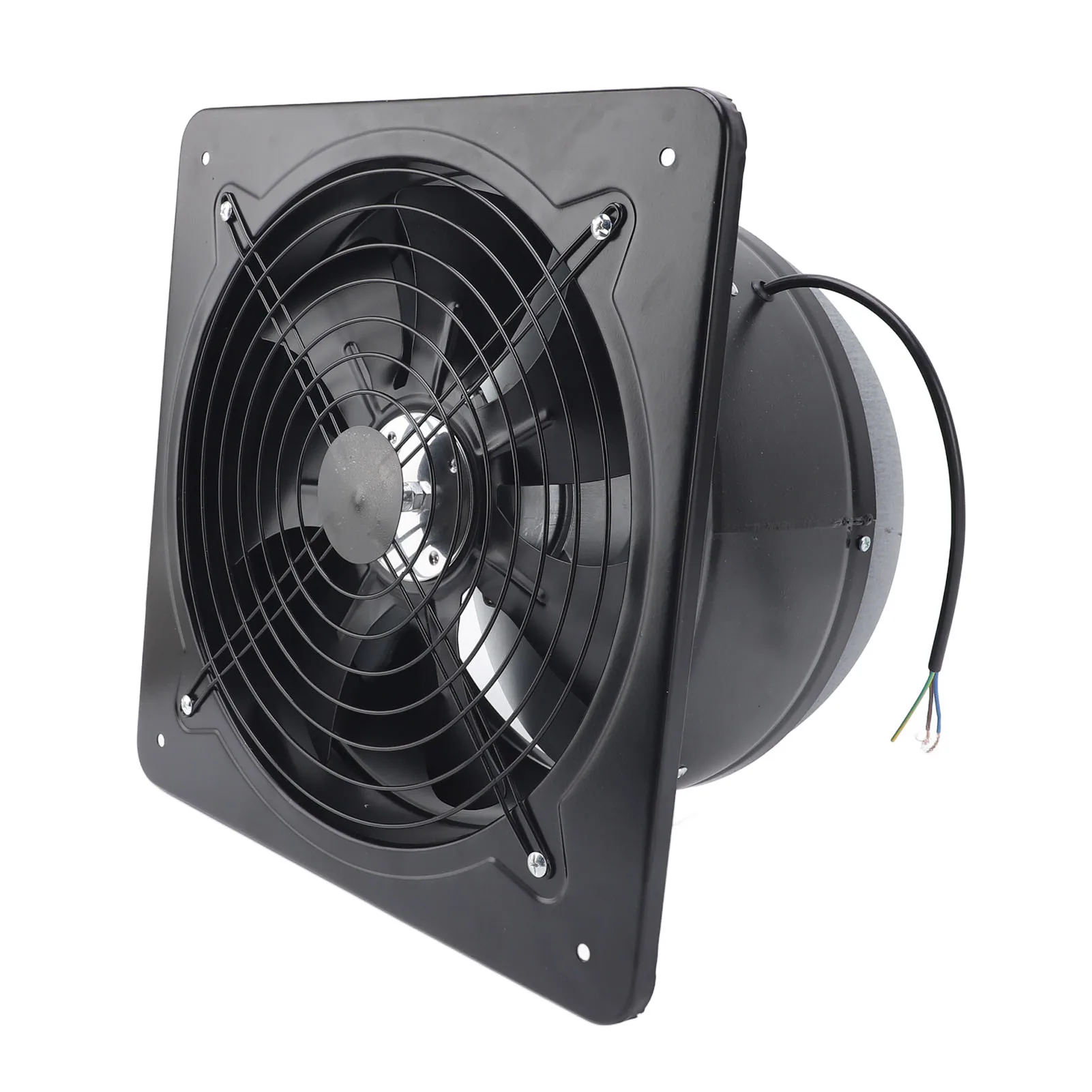 12 Inch Metal Exhaust Fan, Kitchen Ventilation System, 2800r/Min, 60hz, Kitchen Ventilation Fan, Home Office Use