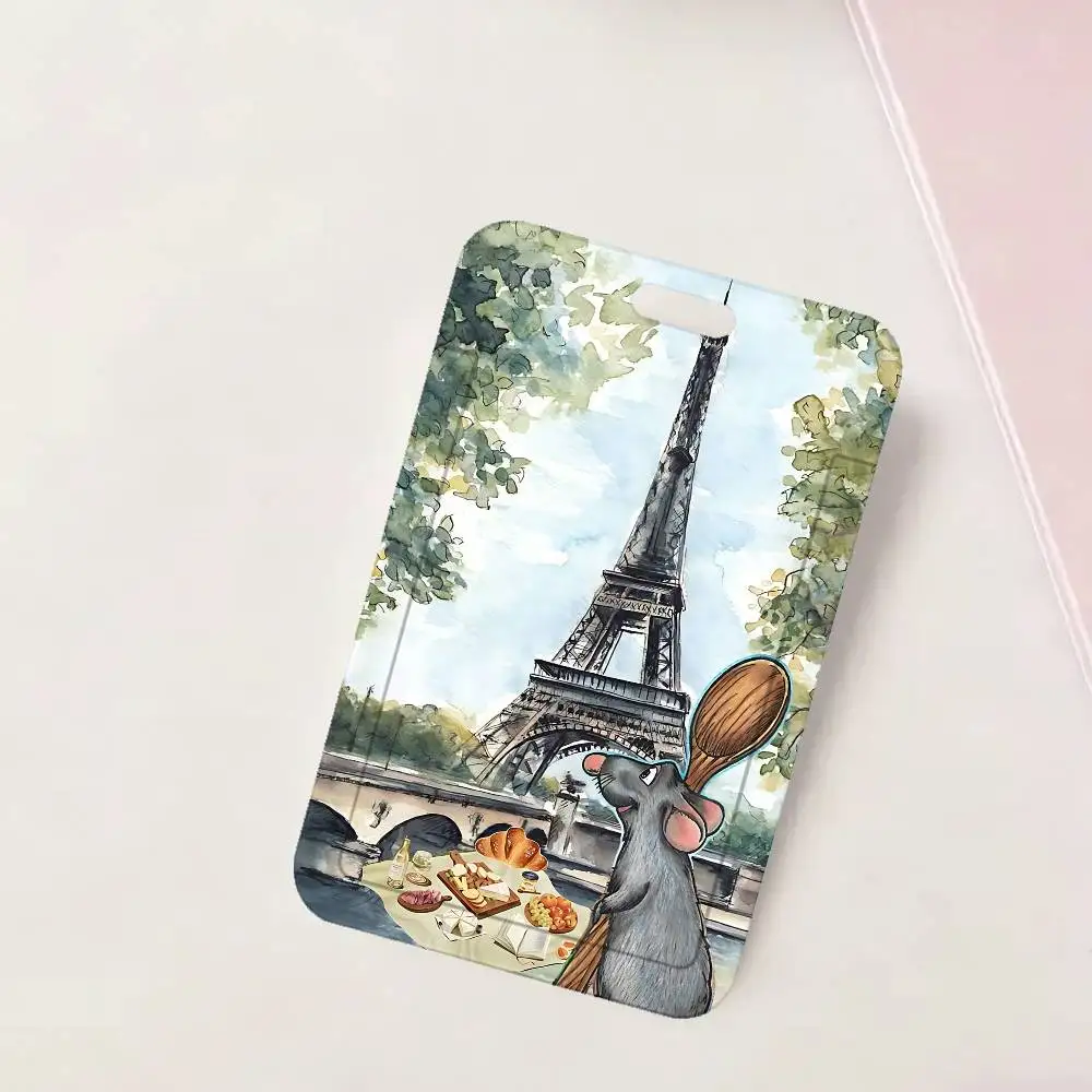 Film R-Ratatouille Kartenhalter mit Umhängeband, Anhänger, Türausweishalter, Schlüsselanhänger, Arbeitsausweishülle, Geschenk – Detail 10