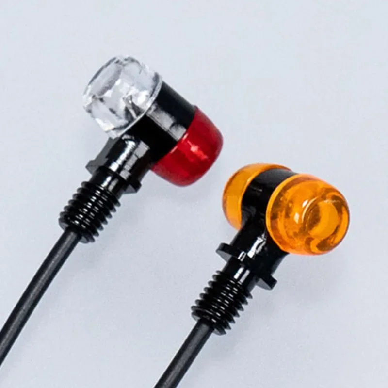 JUWUBA RC truck Side Lights Two-color Position Lamp for 1/14 Tamiya for SCANIA 770S R620 for VOLVO FH16 ACTROS AROCS Car