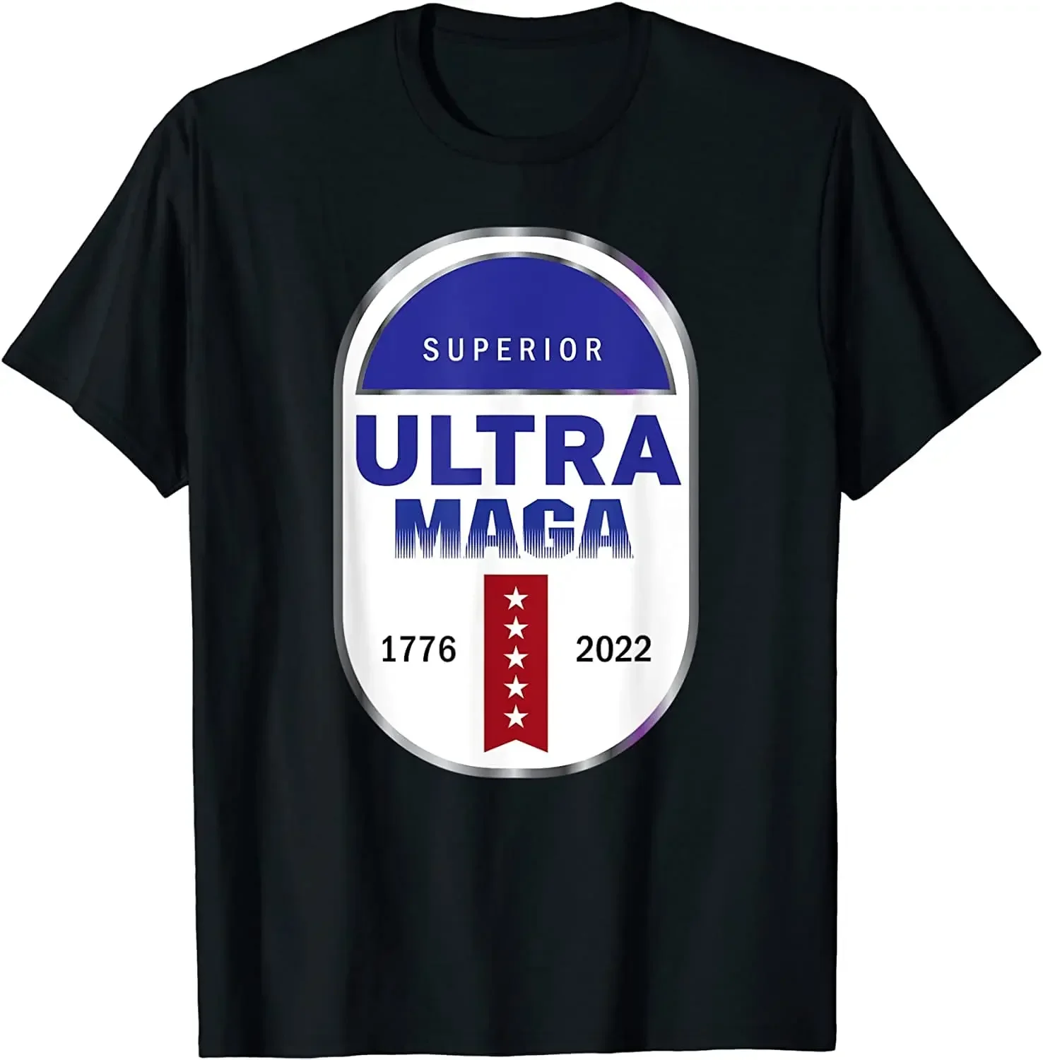 

Ultra MAGA T-Shirt Men's 100% Cotton Casual T-shirts Loose Top Size S-3XL
