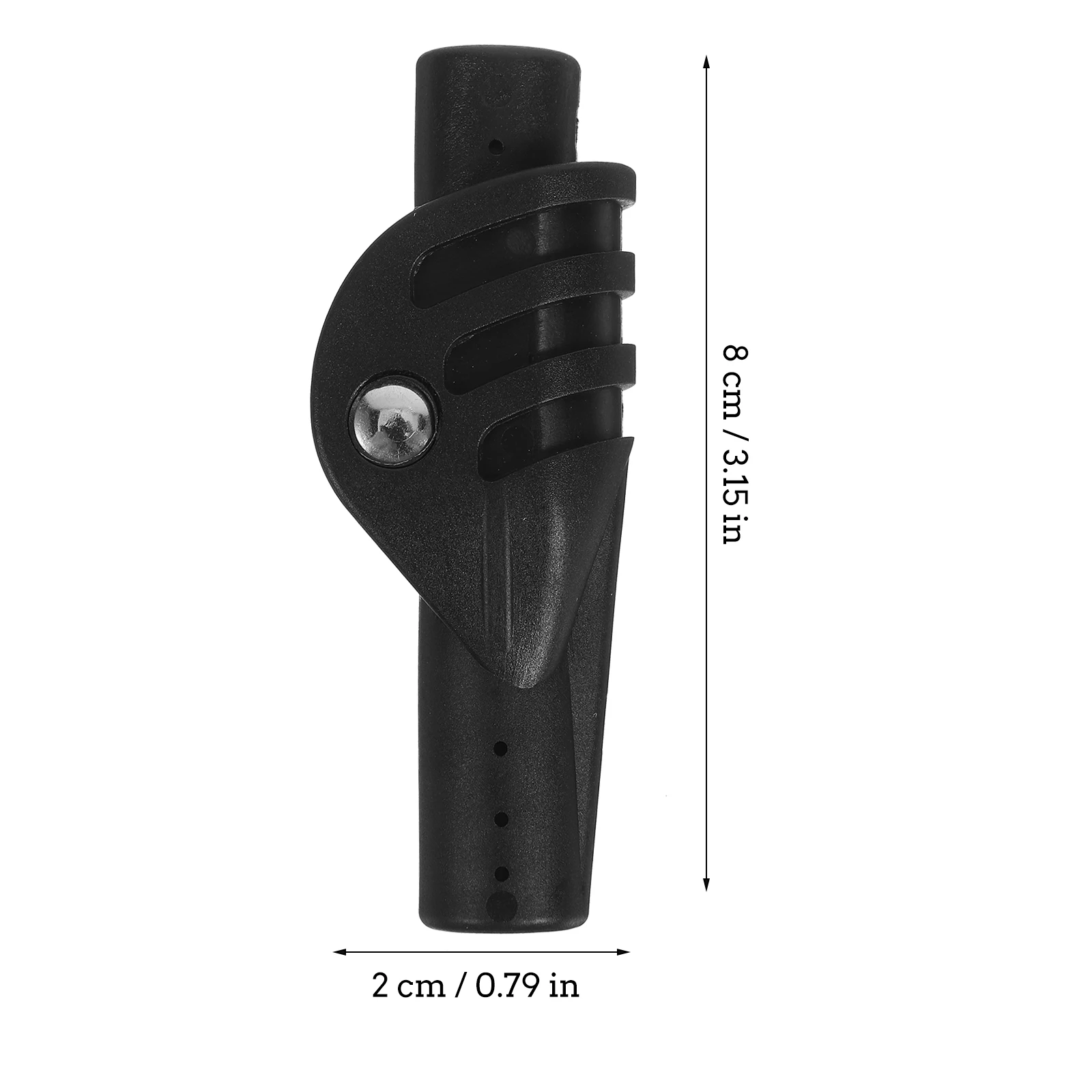 

2 Pcs .5mm Tent Joint Connectors Folding Nylon Support Rod Adapters Camping Accessories Lightweight Impact for Tents