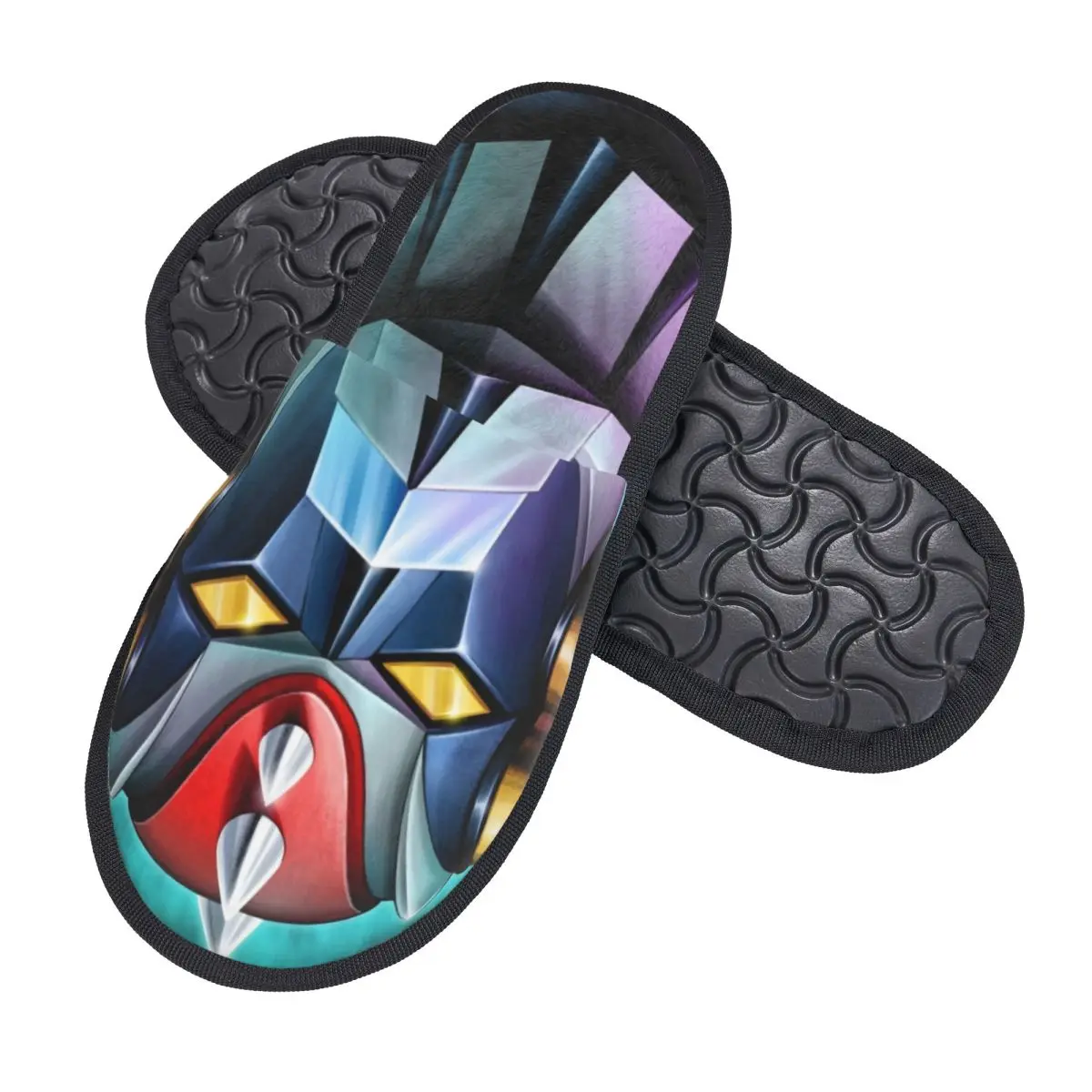 Pantoufles personnalisées en mousse à mémoire de forme pour femmes, g-rendizeres Goldrake UFO Robot, pantoufles de maison en Manga Anime douces et chaudes