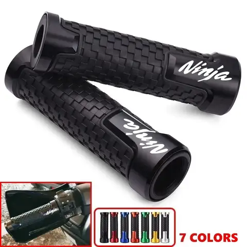 가와사키 닌자 250 300 400 650 1000SX H2 ZX6R 636 ZX10R Z800 Z1000 ZX7R 9R ZX12R 오토바이 액세서리 핸들바 모토 그립 가와사키 닌자 250 300 400 650 1000SX H2 ZX6R 636 ZX10R Z800 Z1000 ZX7R 9R ZX12R 오토바이 액세서리 핸들바 모토 그립