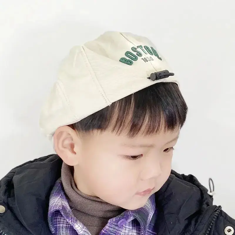 قبعة أطفال النسخة الكورية للربيع والخريف للربيع والخريف على الطراز الأجنبي للأولاد قبعة متعددة الاستخدامات للأطفال والبنات