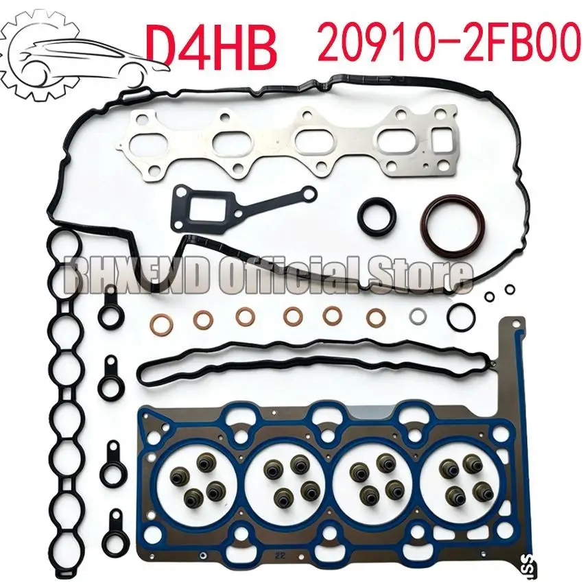 

20910-2FA00 20910-2FB00 Complete Engine Gasket Kit for D4HA D4HB Hyundai Kia 2.2CRDI 2.0