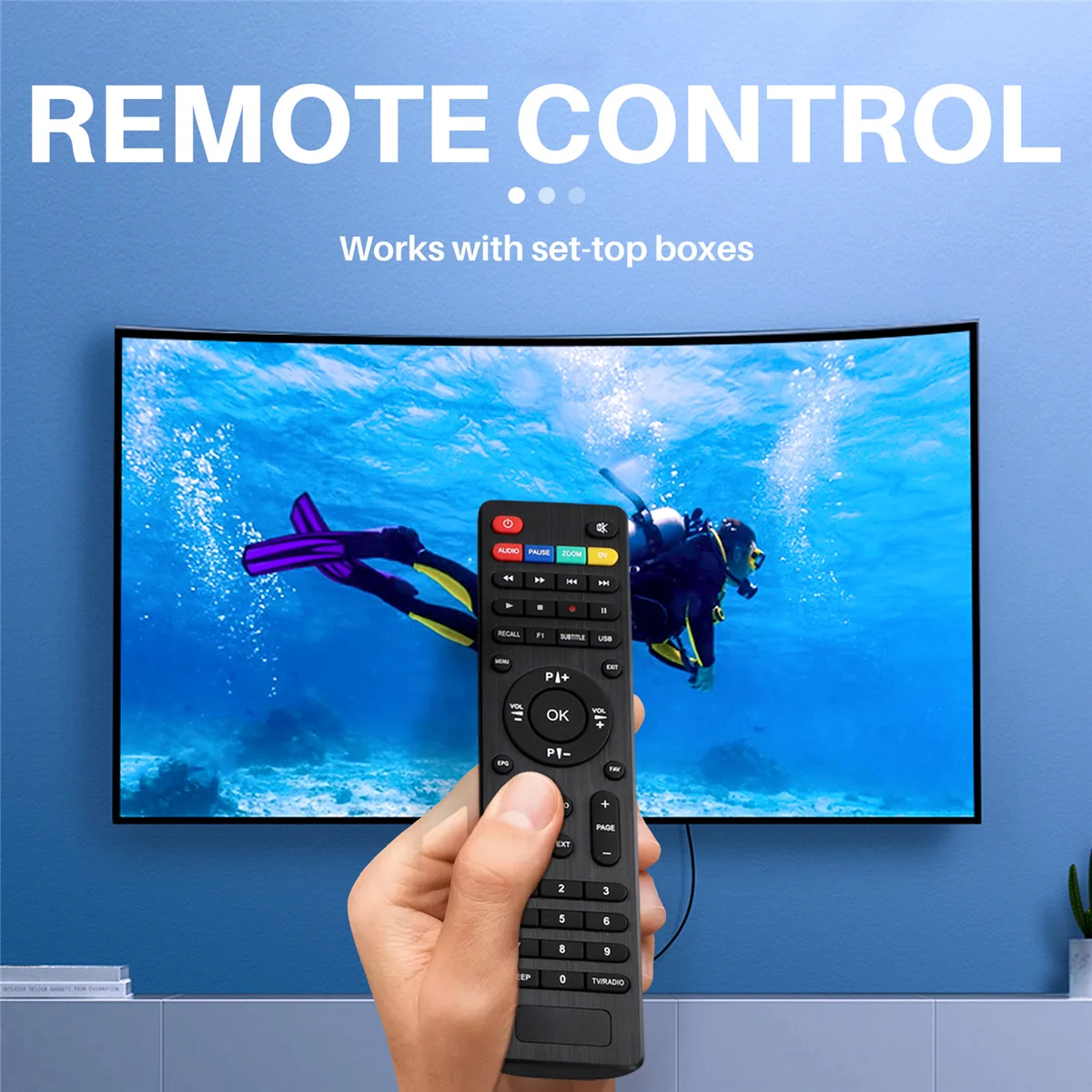 X12A Set-Top Box Receiver HEVC Set-Top Box DVB-S2 Reception Portable Practical H.265 CAS SATELLITE RECEIVER FOREVER EU Plug