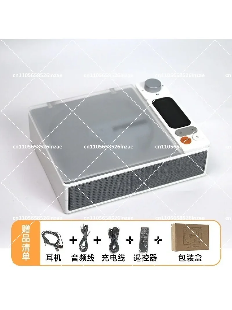 Portable CD Player Rechargeable Two-Way Bluetooth Music Album Disc Player Gift for On-the-Go Audio Enjoyment