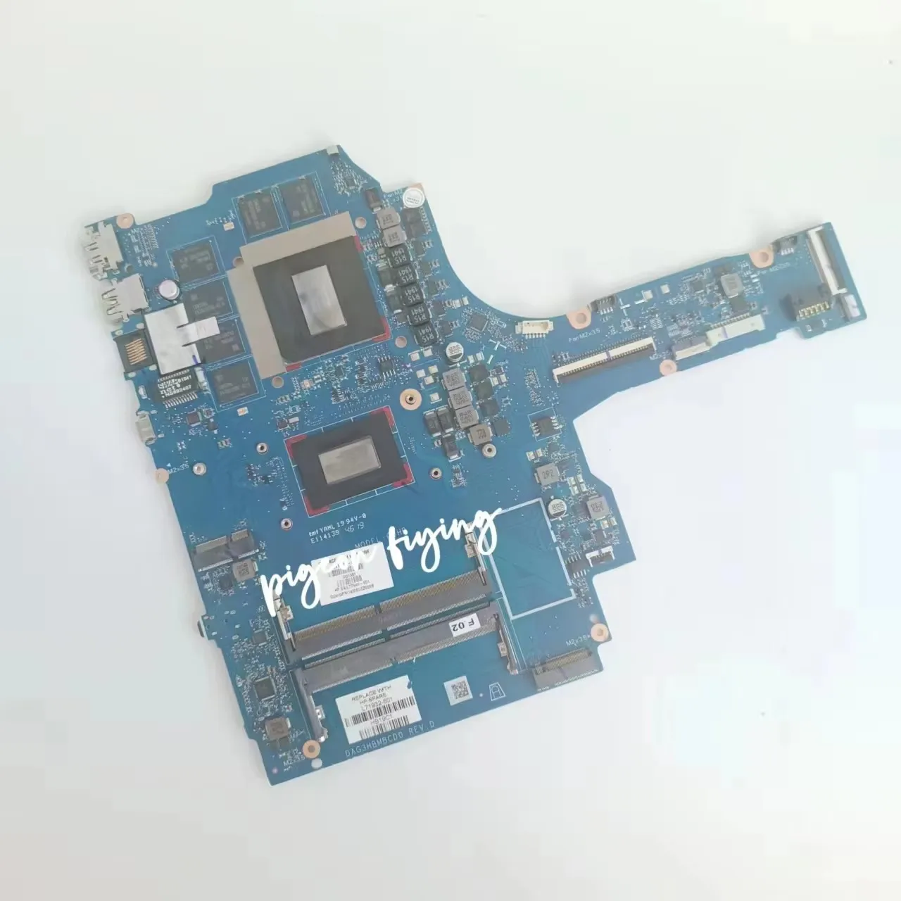 DAG3HBMBCD0 For HP Pavilion 15-EC Laptop Motherboard CPU:R5-3550H R7-3750H GPU:GTX 1660TI 6GB L71931-601 L71932-601 100% Test OK