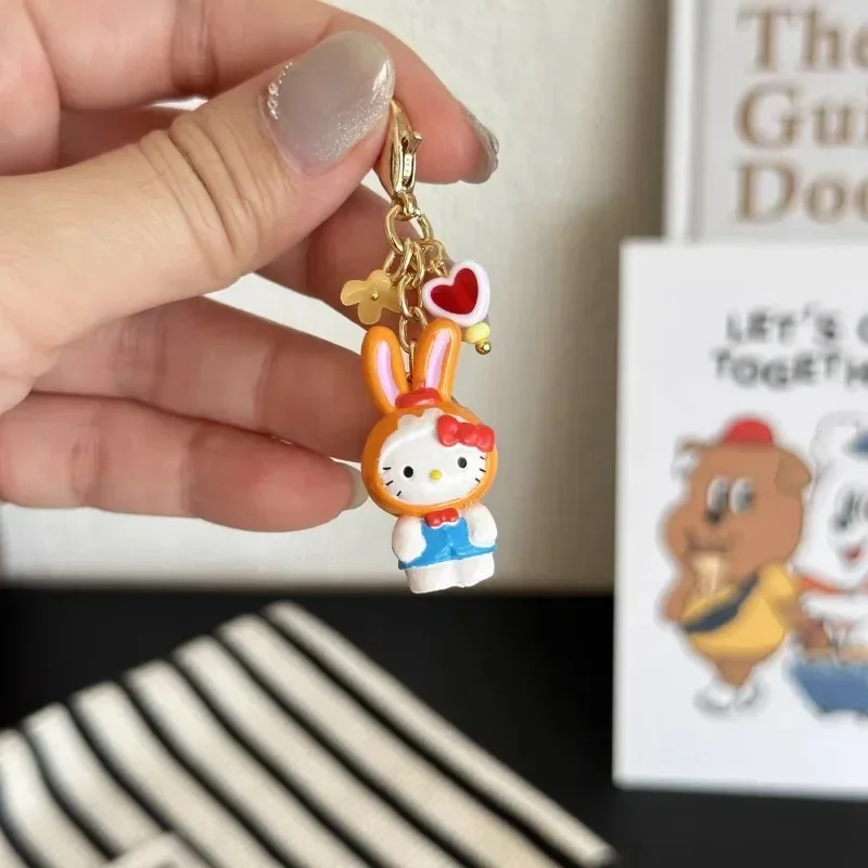 Porte-clés avec Figurines de Dessin Animé, Pendentif, Animaux Mignons, Jouets, Sac, Ornement, Accessoires, Cadeaux