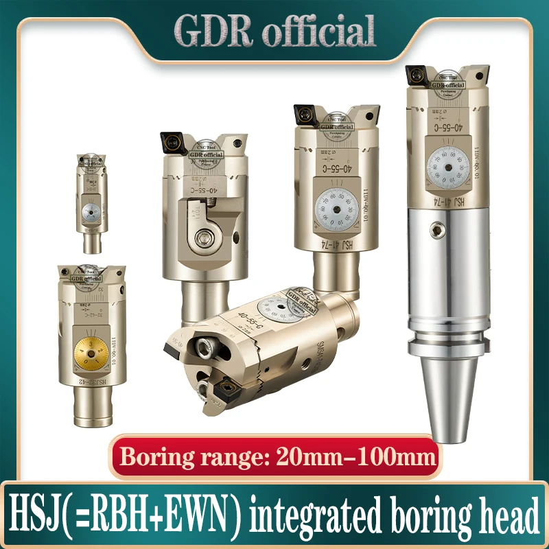 

Rough and finishing integrated design HSJ RBH EWN Boring head BT30 BT40 LBK LBK1 LBK2 LBK3 LBK4 Boring tool holder bracket tool