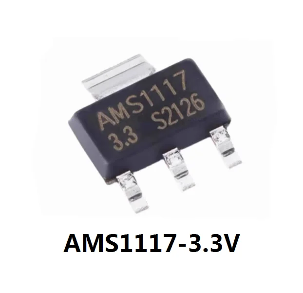 Free Ship 50PCS  AMS1117-3.3 1117 Voltage Regulator AMS1117 AMS1117-3.3V LM1117 1117-3.3