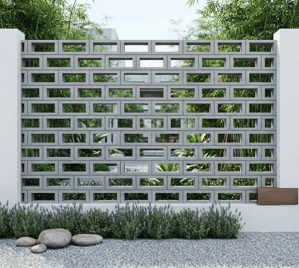 Ecological Slope Protection Decorative Prefabricated Hollow Bricks Double Hole Rectangular Plastic Molds for Cement Products