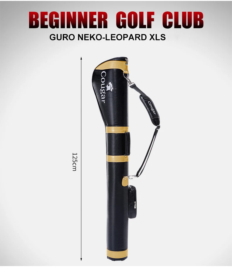 Golf Clubs Set 4 Pcs Carbo Steel Beginner Used Golf Clubs Sets for Man With Golf Bag - Image 6