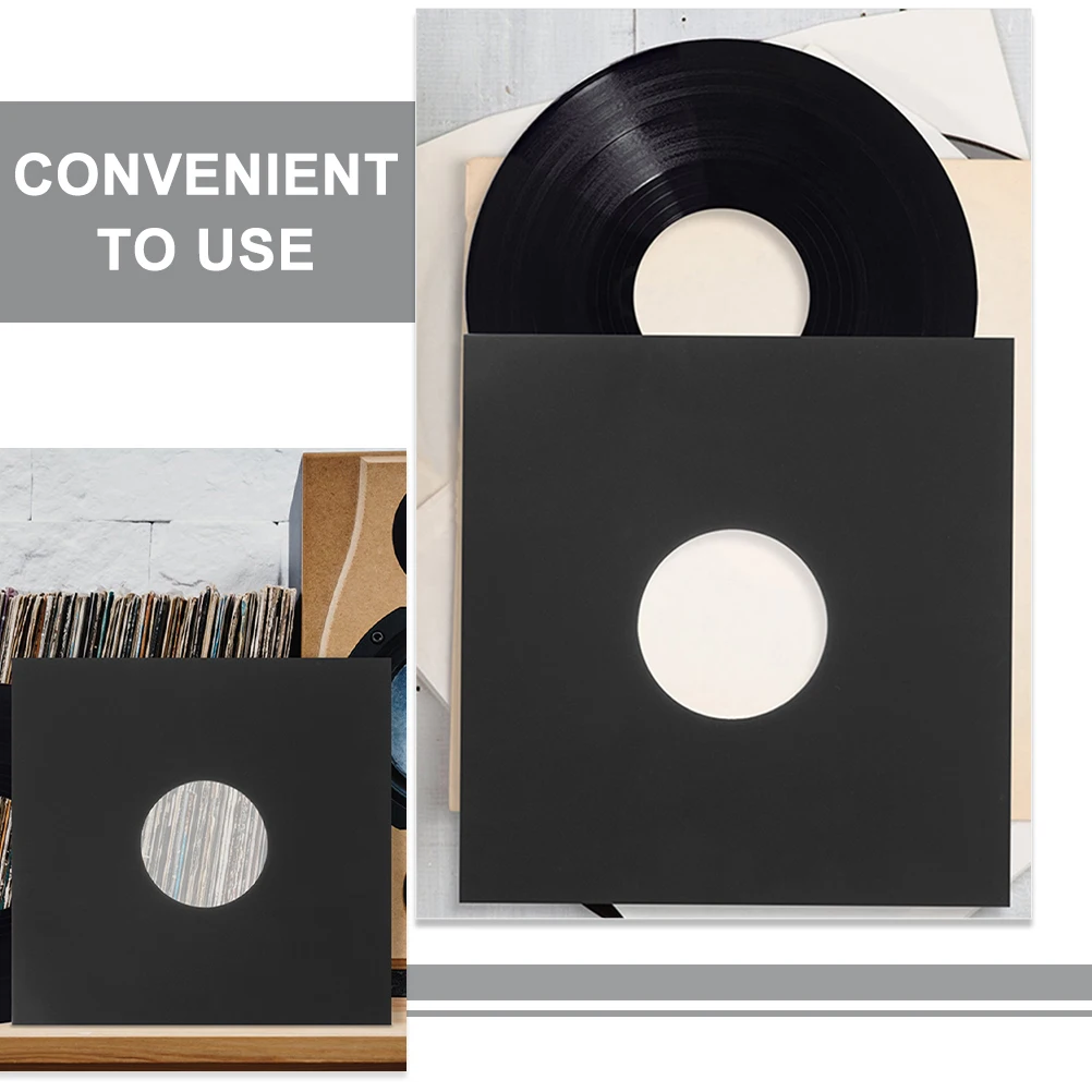 

10pcs 7 Record Sleeves Durable Vinyl Record Album Sleeve Polypropylene Covers Outer Jacket For DJ Accessories