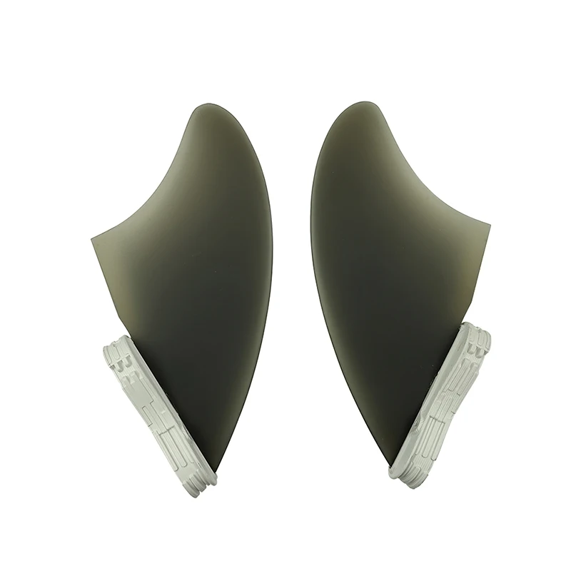 Double Tabs 2 Keel fin surf fins Surfboard Double Tabs 2 Fins Fiberglass TWIN fins set Sell In Surfing 2 fins