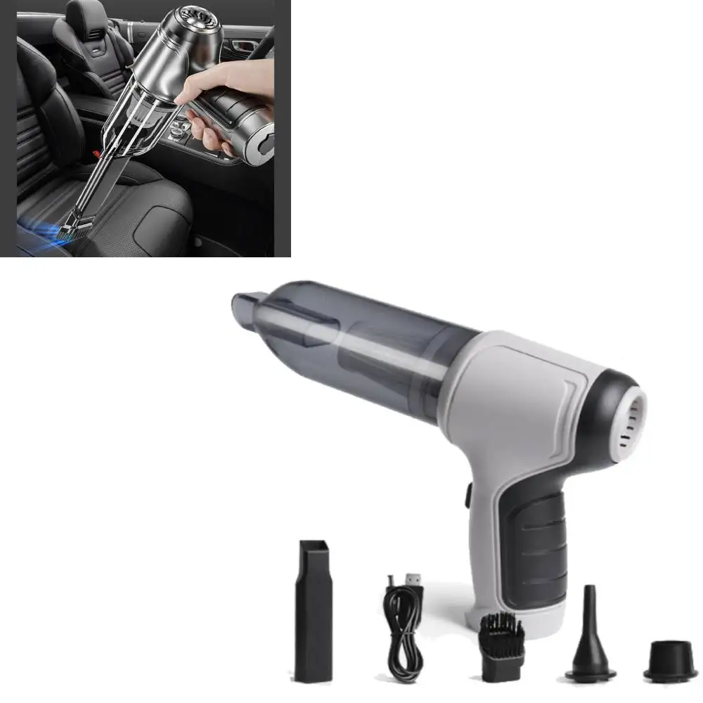 Portable New Powerful Handheld Vacuum Cleaner with Nozzles 9000pa Cordless Vacuum Cleaner for Car Home Office Dust Collector