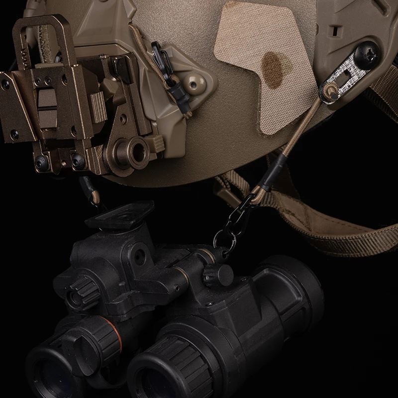 2pcs Tactical NVG Mount Lanyard V1 Elastic Retention Bungee Cord for PVS7 PVS14 PVS31 Airsoft Helmet Mounted Night Vision Device